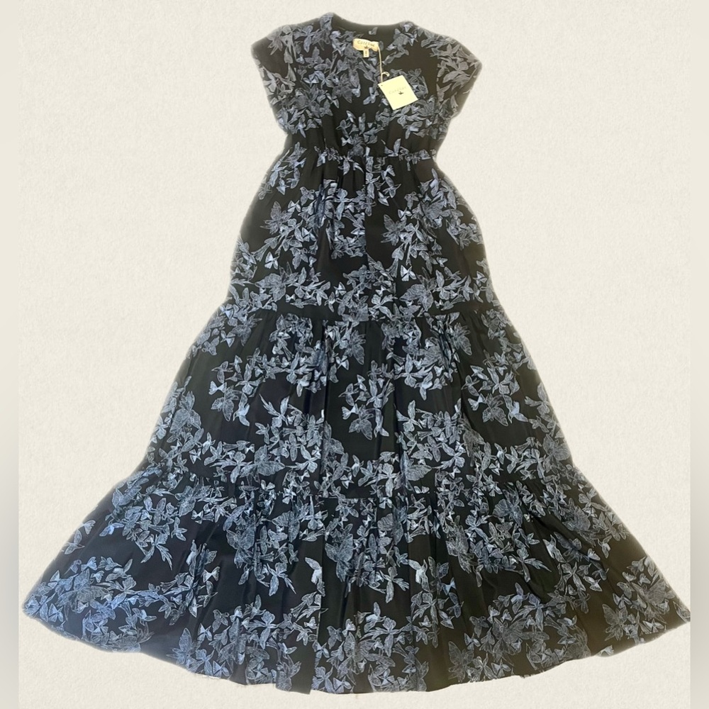 NWT Cotélac Empire Waist Maxi Dress!